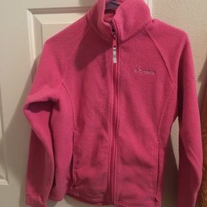 Pink Columbia Fleece Zip